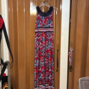 Beautiful EUC Roz and Ali size medium maxi dress